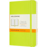 Блокнот MOLESKINE CLASSIC POCKET линейка, лаймовый QP611C2