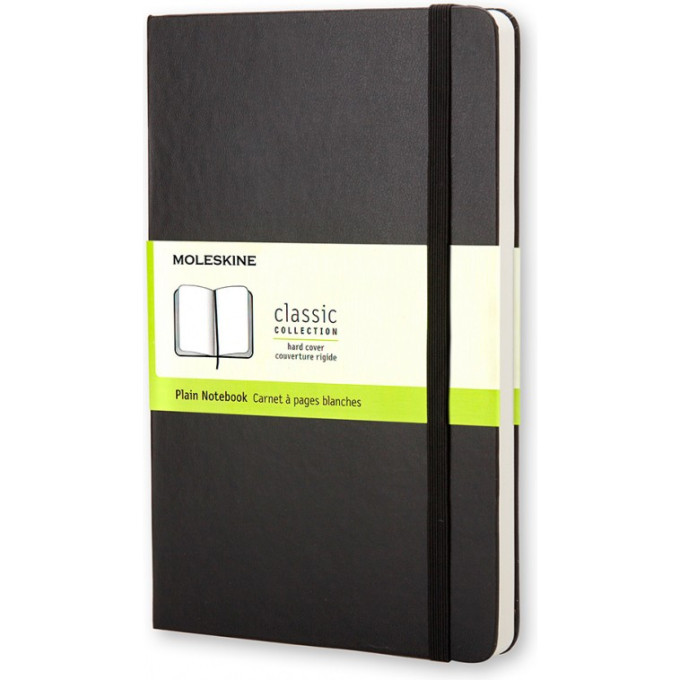 Блокнот MOLESKINE Classic Pocket, нелинованный, чёрный