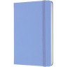 Блокнот MOLESKINE CLASSIC POCKET нелинованный, голубая гортензия QP012B42