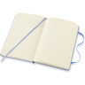 Блокнот MOLESKINE CLASSIC POCKET нелинованный, голубая гортензия QP012B42