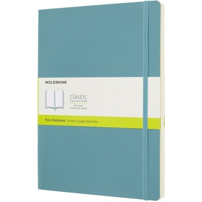 Блокнот MOLESKINE Classic Pocket, нелинованный, голубой