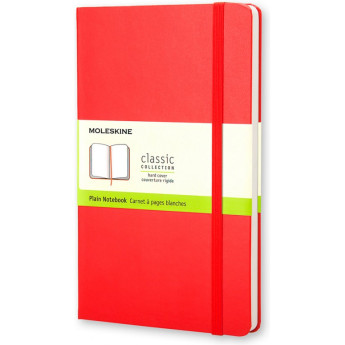 Блокнот MOLESKINE Classic Pocket, нелинованный, красный