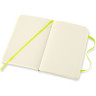 Блокнот MOLESKINE CLASSIC POCKET нелинованный, лаймовый QP613C2