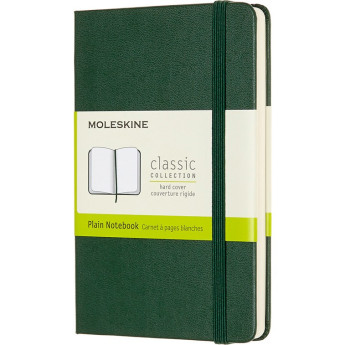 Блокнот MOLESKINE Classic Pocket, нелинованный, зелёный