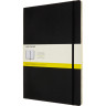 Блокнот MOLESKINE Classic Soft A4, клетка, чёрный QP642