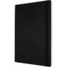 Блокнот MOLESKINE Classic Soft A4, в линейку, чёрный