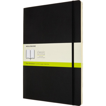 Блокнот MOLESKINE Classic Soft A4, нелинованный, чёрный