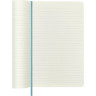 Блокнот MOLESKINE Classic Soft Large, линейка, голубой