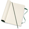 Блокнот MOLESKINE Classic Soft Large, линейка, зелёный