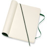 Блокнот MOLESKINE Classic Soft Large, нелинованный, зелёный