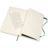 Блокнот MOLESKINE Classic Soft Pocket, нелинованный, зелёный