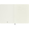 Блокнот MOLESKINE Classic Soft XL, клетка, чёрный