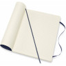 Блокнот MOLESKINE CLASSIC SOFT XLARGE, линейка, синий сапфир