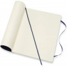 Блокнот MOLESKINE Classic Soft XLarge, нелинованный, синий сапфир