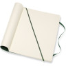 Блокнот MOLESKINE Classic Soft XLarge, нелинованный, зелёный