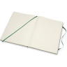 Блокнот MOLESKINE Classic XLarge, клетка, зелёный