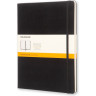 Блокнот MOLESKINE Classic XLarge, линейка, чёрный QP090