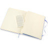 Блокнот MOLESKINE CLASSIC XLARGE линейка, голубая гортензия QP090B42