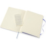 Блокнот MOLESKINE CLASSIC XLARGE линейка, голубая гортензия QP621B42