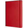 Блокнот MOLESKINE Classic XLarge, линейка, красный