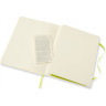 Блокнот MOLESKINE CLASSIC XLARGE линейка, лаймовый QP621C2