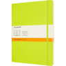 Блокнот MOLESKINE CLASSIC XLARGE линейка, лаймовый QP621C2