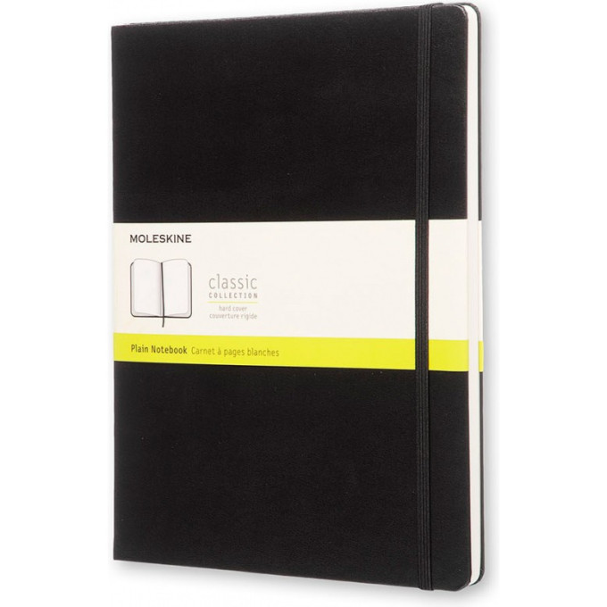 Блокнот MOLESKINE Classic XLarge, нелинованный, чёрный