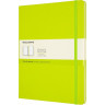 Блокнот MOLESKINE CLASSIC XLARGE нелинованный, лаймовый QP092C2