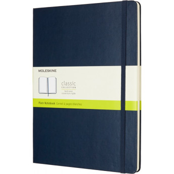 Блокнот MOLESKINE Classic XLarge, нелинованный, синий сапфир