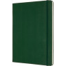 Блокнот MOLESKINE Classic XLarge, нелинованный, зелёный