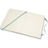 Блокнот MOLESKINE Classic XLarge, нелинованный, зелёный