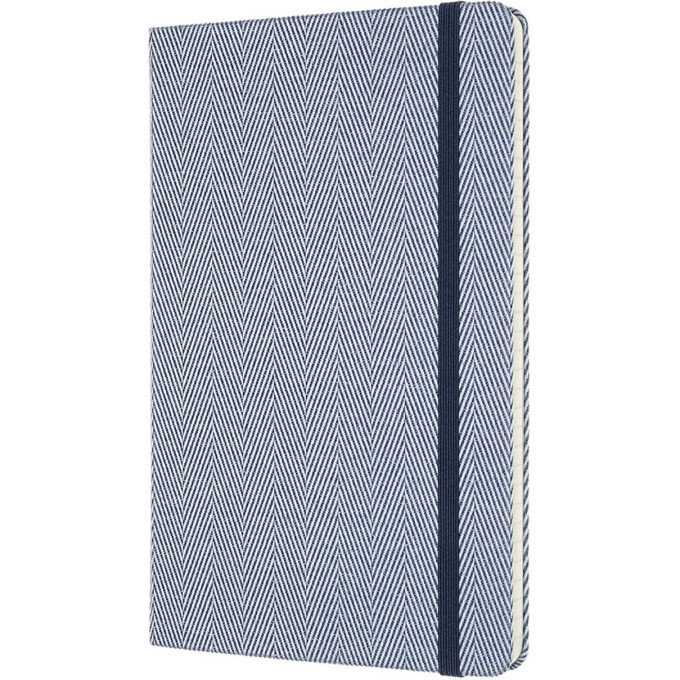 Блокнот MOLESKINE LE BLEND HARRINGBONE LARGE пунктир, синий LCBD06QP066D