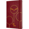 Блокнот MOLESKINE LE HARRY POTTER LARGE линейка, бордовый LEHP02QP060F