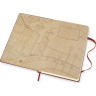 Блокнот MOLESKINE LE HARRY POTTER LARGE линейка, бордовый LEHP02QP060F