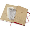 Блокнот MOLESKINE LE HARRY POTTER LARGE линейка, бордовый LEHP02QP060F