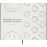 Блокнот MOLESKINE LE SMILEY LESMILEYNTBKCLT LARGE 130х210мм черный