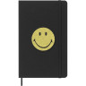 Блокнот MOLESKINE LE SMILEY LESMILEYNTBKCLT LARGE 130х210мм черный