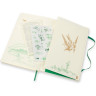 Блокнот MOLESKINE LE WIZARD OF OZ LARGE линейка, белый Magic Art LEWOZQP060MA