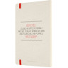 Блокнот MOLESKINE LE WIZARD OF OZ LARGE линейка, белый Poppy Field LEWOZQP060PF