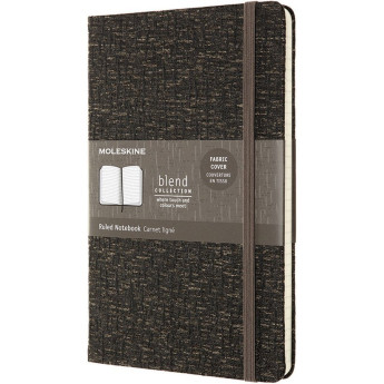 Блокнот MOLESKINE Blend Limited Edition Large, линейка, коричневый