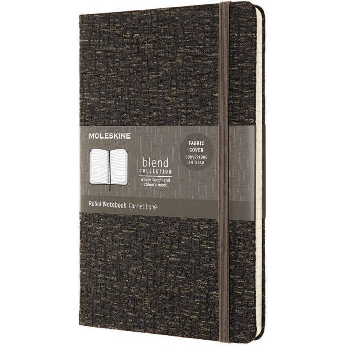 Блокнот MOLESKINE Blend Limited Edition Large, линейка, коричневый