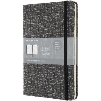 Блокнот MOLESKINE Limited Edition Blend Large, линейка, серый