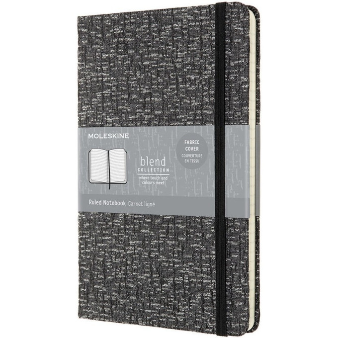 Блокнот MOLESKINE Limited Edition Blend Large, линейка, серый