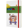 Блокнот MOLESKINE LIMITED EDITION DRAGONBALL LARGE, линейка, белый Master Roshi LEDGQP066B