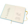 Блокнот MOLESKINE LIMITED EDITION GANDAM LARGE, линейка, голубой LEGDQP060A