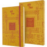 Блокнот MOLESKINE LIMITED EDITION HARRY POTTER линейка, желтый Dots LEHP02QP060CLT