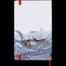 Блокнот MOLESKINE LIMITED EDITION I AM LONDON LEQP060IAMLO Large 130х210мм 240стр. слоновая кость страницы линейка твердая обложка подар.кор. белый