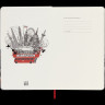 Блокнот MOLESKINE LIMITED EDITION I AM LONDON LEQP060IAMLO Large 130х210мм 240стр. слоновая кость страницы линейка твердая обложка подар.кор. белый