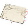 Блокнот MOLESKINE LIMITED EDITION LORD OF THE RINGS LARGE, линейка, черный Mt. Doom LELRQP060MD