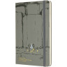 Блокнот MOLESKINE LIMITED EDITION LORD OF THE RINGS LARGE, линейка, серый Moria LELRQP060MO